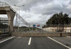 Eyüpsultan'da üst geçit çöktü