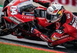 MotoGP'de takvimin dördüncü yarışında kazanan Dovizioso