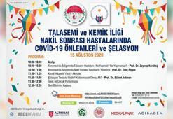 Talasemi hastası çocuklar doktorlarıyla internette buluştu