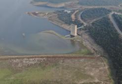 İstanbul barajları kritik seviyede; Alibeyköy Barajı'nda eski elektrik direkleri ortaya çıktı