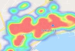Tekirdağ'ın koronavirüs tablosu kırmızıya boyandı