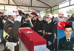 Şehit Uzman Çavuş Abdurrahman Topuksuz, son yolculuğuna uğurlandı