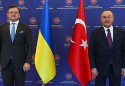 Bakan Çavuşoğlu, Ukrayna Dışişleri Bakanı ile görüştü