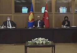 Bakan Çavuşoğlu, 'ASEAN Ankara Grubu' büyükelçileri ile bir araya geldi