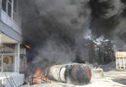 Adıyaman'da yakıt tankeri patladı