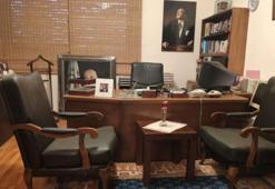 KKTC'nin efsane lideri Denktaş vefatının 9'uncu yılında: Çalışma ofisinin kapıları DHA'ya açıldı