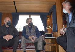 Bakan Ersoy'dan 'Five Eyes' film setine sürpriz ziyaret