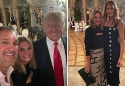 Trump çifti Beyaz Saray’dan ayrıldıktan sonra ilk kez görüntülendi