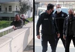 Markette küçük çocuk ve annesini taciz etti, mahalleli tarafından dövüldü