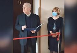 Ukrayna’da kadınlar tuvaleti resmi törenle açıldı