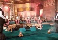 Ayasofya Camii'nde Miraç Kandili Gecesi programında Mi'raciye okundu