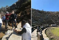 'Gladyatörler Şehri'nin tiyatrosu gün ışığına çıkıyor