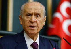 Bahçeli'den, GKRY'deki cami saldırısına kınama