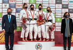 Milli judocu Gülkader Şentürk'ten Antalya Grand Slam'de bronz madalya