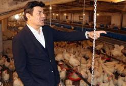 Coşkun Sabah, Eskişehir'de tavuk çiftliği kurdu