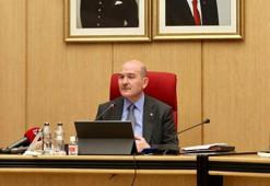 Bakan Soylu İstanbul'da 'Salgınla Mücadele Toplantısı'nda konuştu