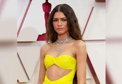 Zendaya 2021 Oscar ödül törenine 6 milyon dolarlık kolyeyle katıldı