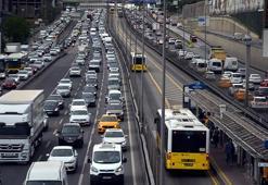 İstanbul'da trafik yoğunluğu yüzde 83