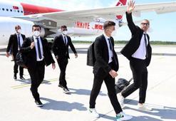 A Milli Takım, Almanya'ya ulaştı