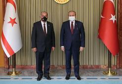 TBMM Başkanı Şentop, KKTC Cumhuriyet Meclisi Başkanı ile görüştü