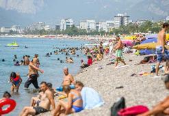 Antalya'da hava sıcaklığı 41 dereceyi gördü
