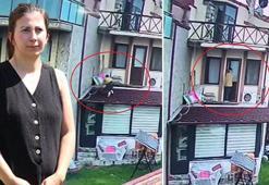 Evine giren tacizciyi son anda fark ederek komşularına sığındı