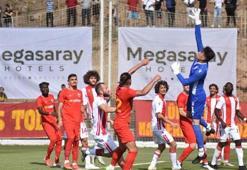 Erciyes Yüksek İrtifa Kamp Merkezi'ndeki ilk maçta Samsunspor, Kayserispor'u yendi