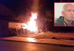 Kalp krizinden öldü, 8 gün sonra da iş yeri yandı