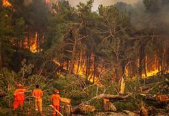 Manavgat'taki büyük yangın 8'inci gününde