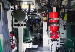 Mehmetçiği koruyan yerli yangın söndürme sistemi