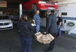 Kartal Belediye Başkanı Yüksel ve KİMER Ekibi Kartal Oto Sanayi Sitesi esnafını ziyaret etti
