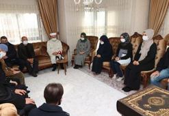 Diyanet İşleri Başkanı Erbaş'tan Başak Cengiz'in ailesine ziyaret