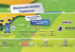 Kartal’da elektronik atıklar toplanıyor, siteler ve muhtarlıklar kazanıyor