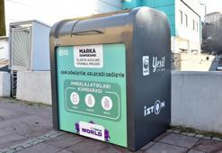 'Plastik Avcıları – İstanbul Projesi' kapsamında Beşiktaş’a 30 adet geri dönüşüm konteyneri