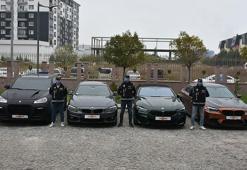 Ülkeye usulsüz yollardan milyonluk lüks araç getiren çeteye operasyon: 9 gözaltı