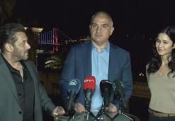 Bakan Ersoy, Bollywood sinemasının yıldızlarını Çırağan Sarayı'nda konuk etti