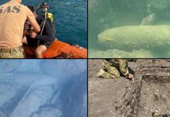 Dalış eğitiminde tespit edilen şüpheli cisimler imha edildi