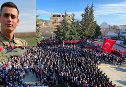 Şehit Sözleşmeli Er Ulupınar, son yolculuğuna uğurlandı