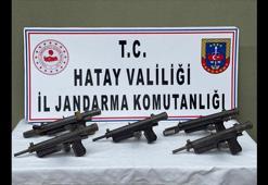 Asi Nehri kenarında, çuvalda 5 tabanca bulundu