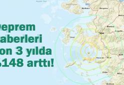 Deprem haberleri son 3 yılda yüzde 148 arttı