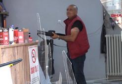 Kuaför dükkanına pompalı tüfekle girerek rastgele ateş açtı, işyeri sahibini alıkoydu
