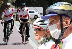 Eski milli bisikletçi kardeşler, günde 50 kilometre pedal çeviriyor