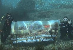 Commemorative dive in the 100th anniversary of Sakarya Battle Victory