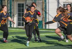 AÜ Flag Futbol Takımı'ndan pandemi sonrası ilk antrenman