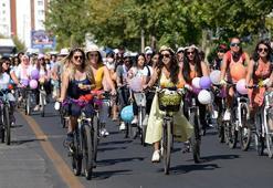 Süslü Kadınlar Bisiklet Turu Ankara etabı yapıldı