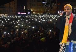Sivas’ta eksi 11 derecedeki konsere yoğun ilgi