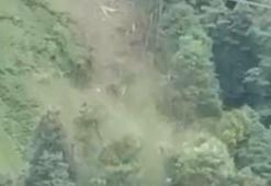 The moment of landslide in Rize