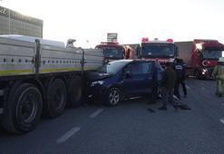 Silivri'de 3 ayrı trafik kazasında 2 kişi yaralandı