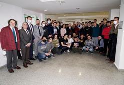 Ankara Üniversitesi Rektörü Ünüvar, öğrencilerle bir araya geldi