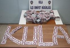 Kula'da 3 bin 744 adet sentetik uyuşturucu hap ele geçirildi